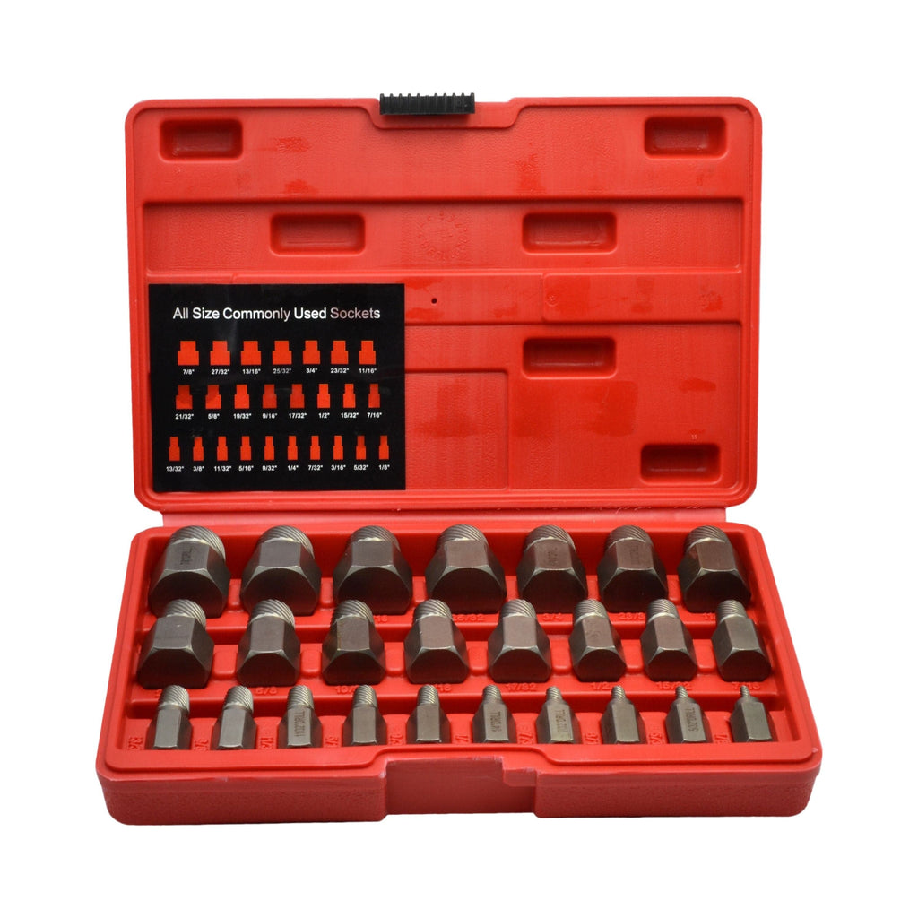 Multi Spline Screw Extractor 25 Piece Kit-0