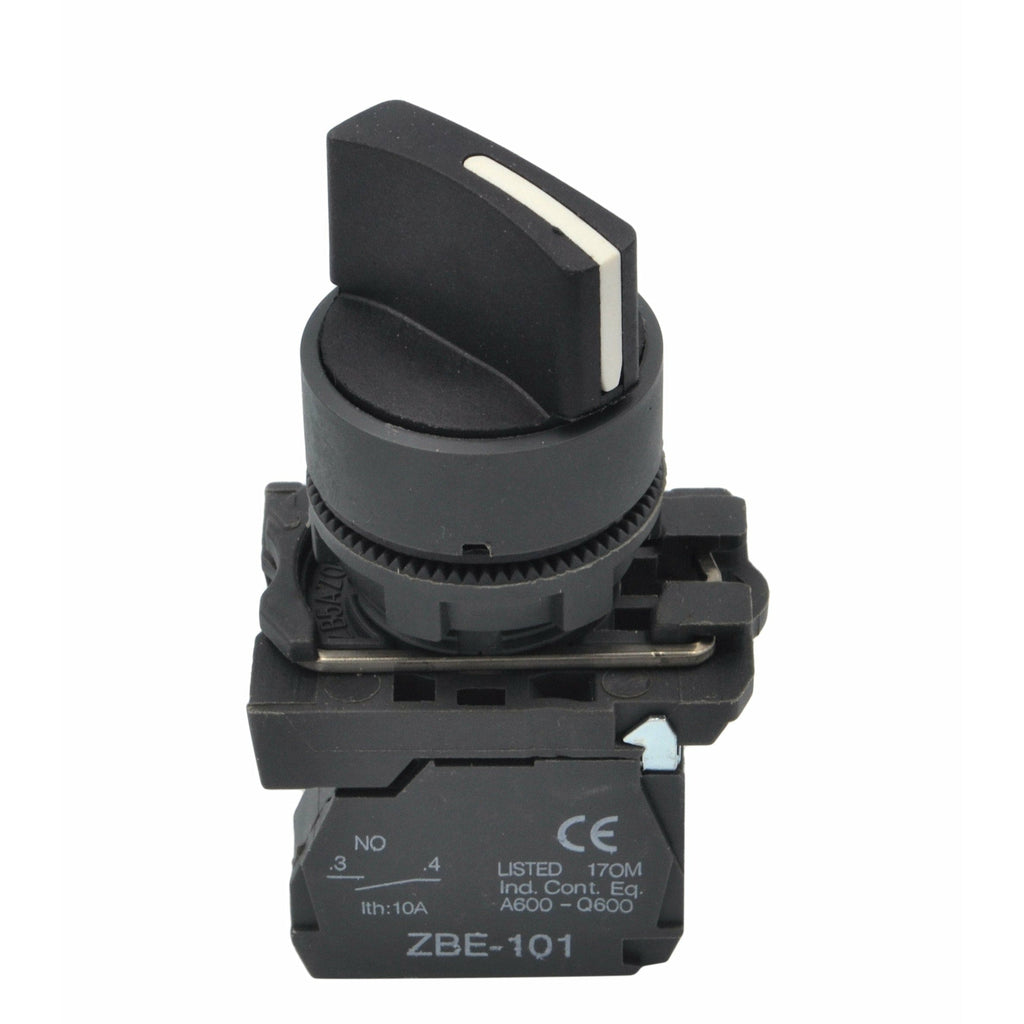 XB5AD25 Generic 2 Position Knob Selector Panel Mount Switch-0