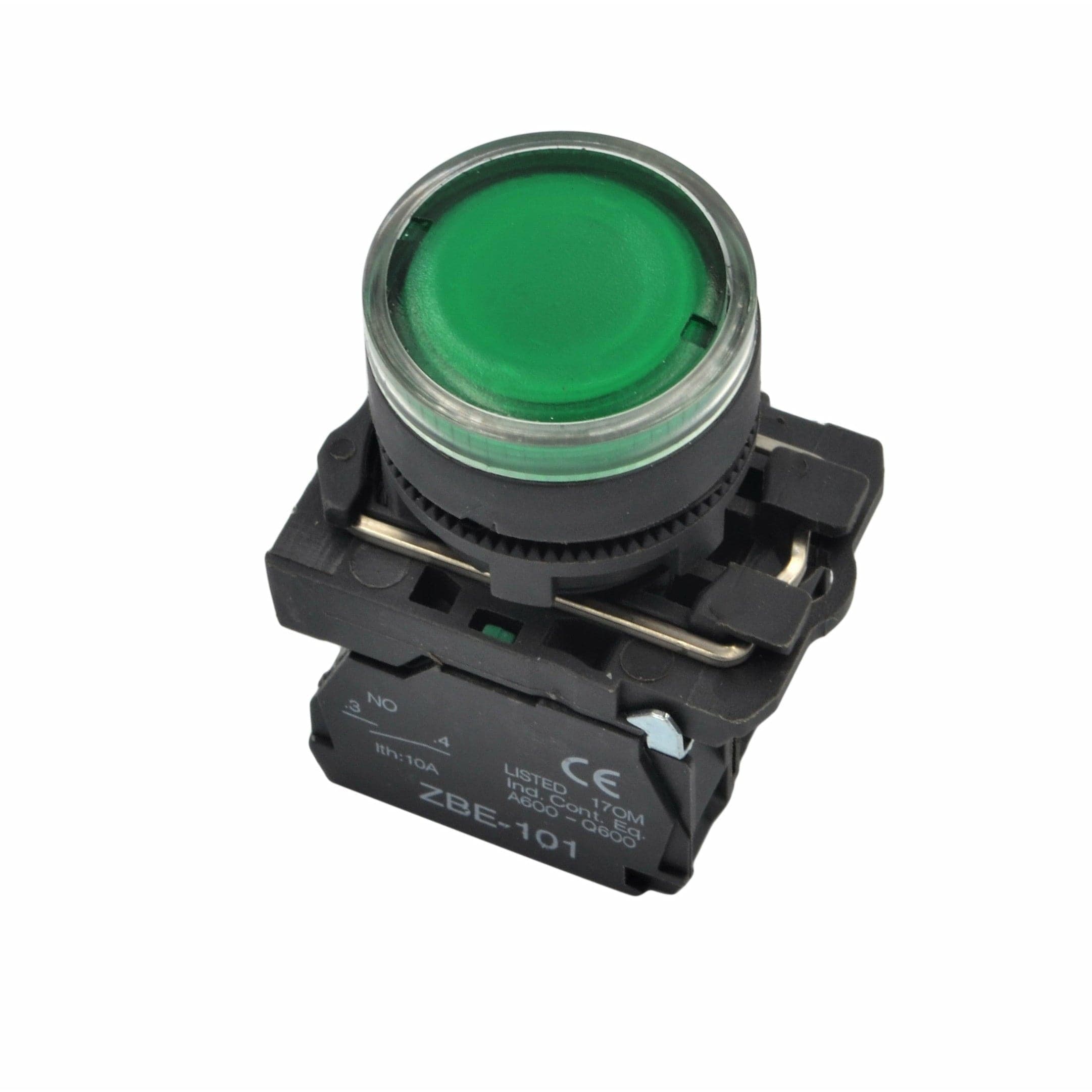XB5AW33B5 Generic Green LED Panel Mount Indicator Switch-4