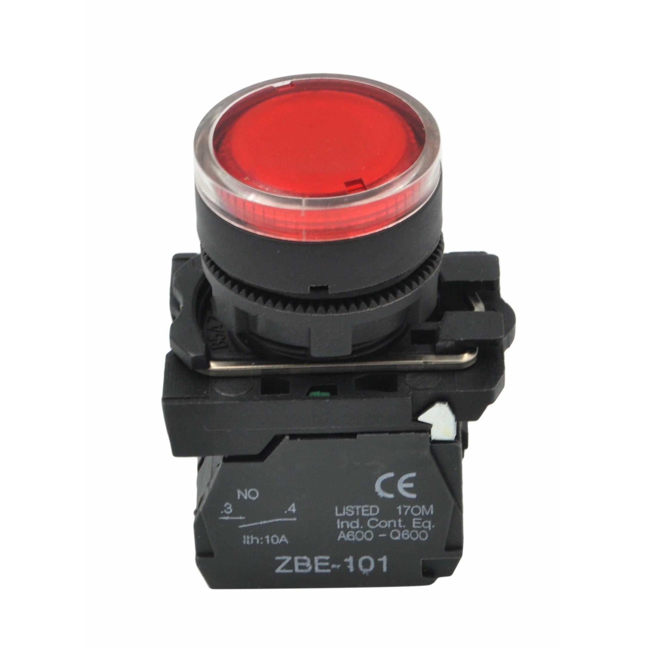 XB5AW34B5 Generic Red LED Panel Mount Indicator Switch-1