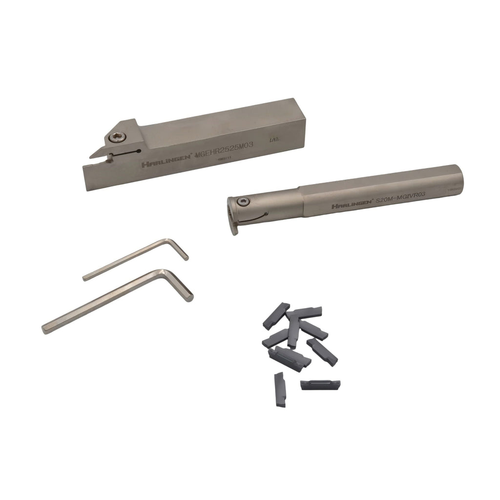 External & Internal Parting and Grooving Tool Holder Set 11-378-T26-1