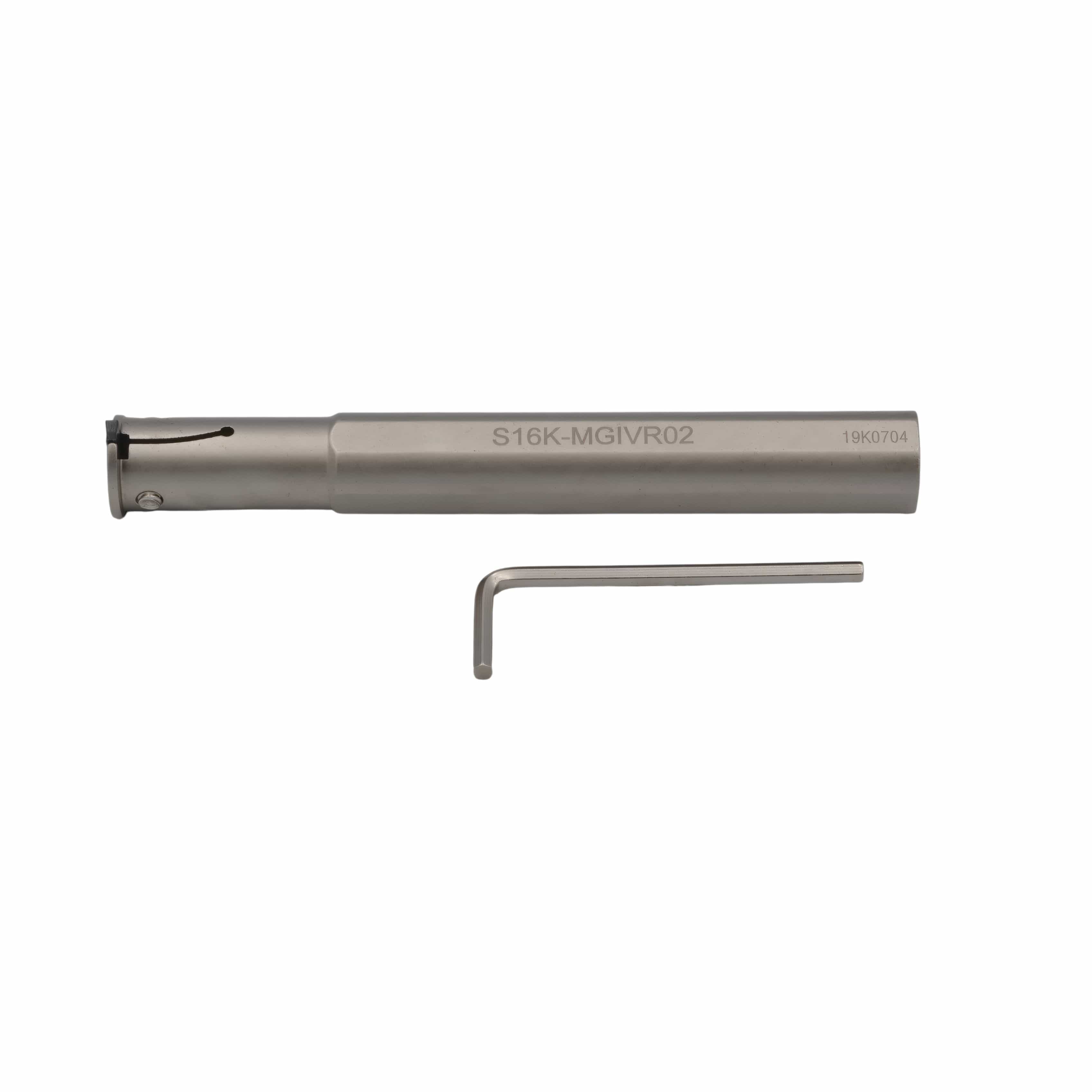 Grooving and Cut-Off Tool Holder S16K-MGIVR02 w/Inserts-1