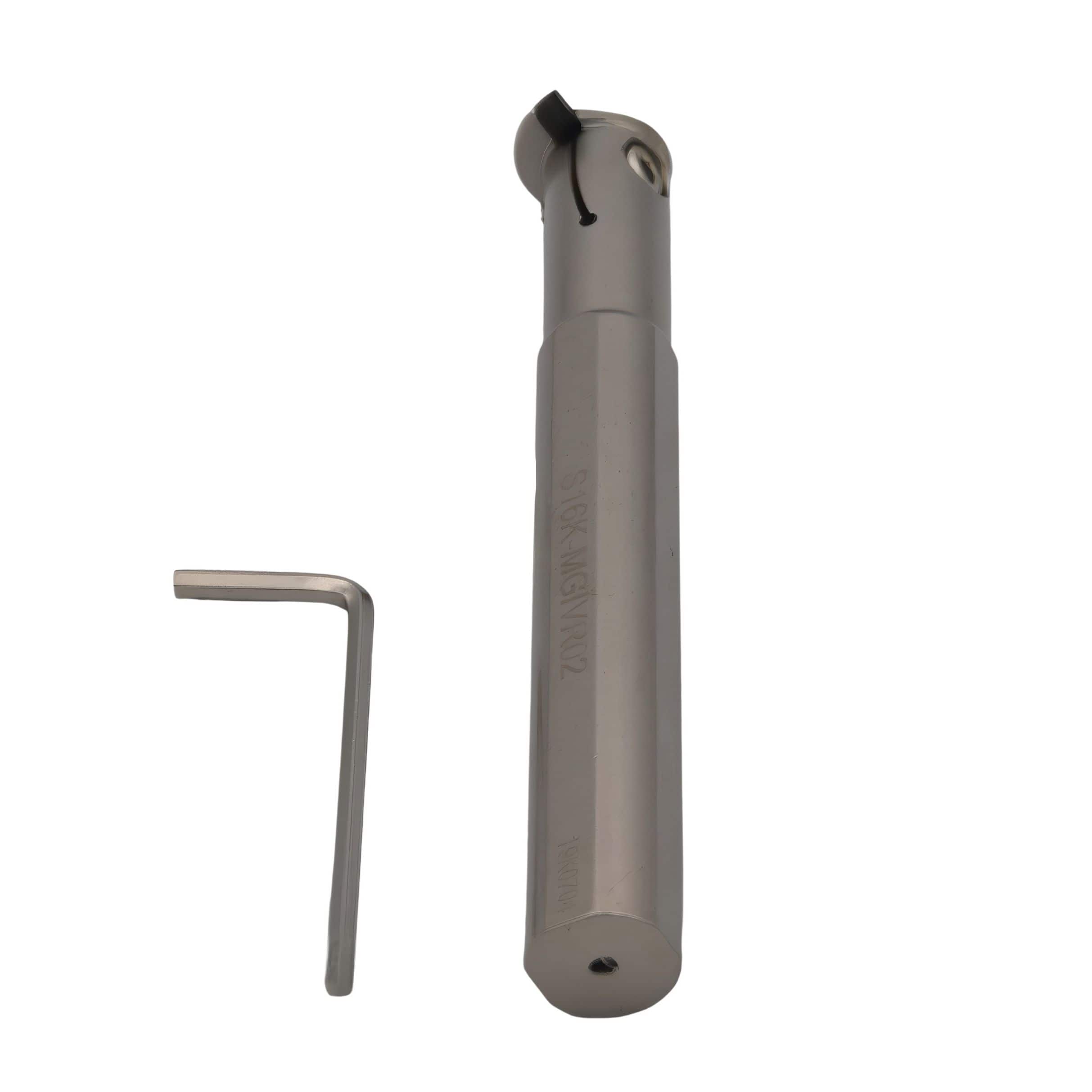Grooving and Cut-Off Tool Holder S16K-MGIVR02 w/Inserts-4