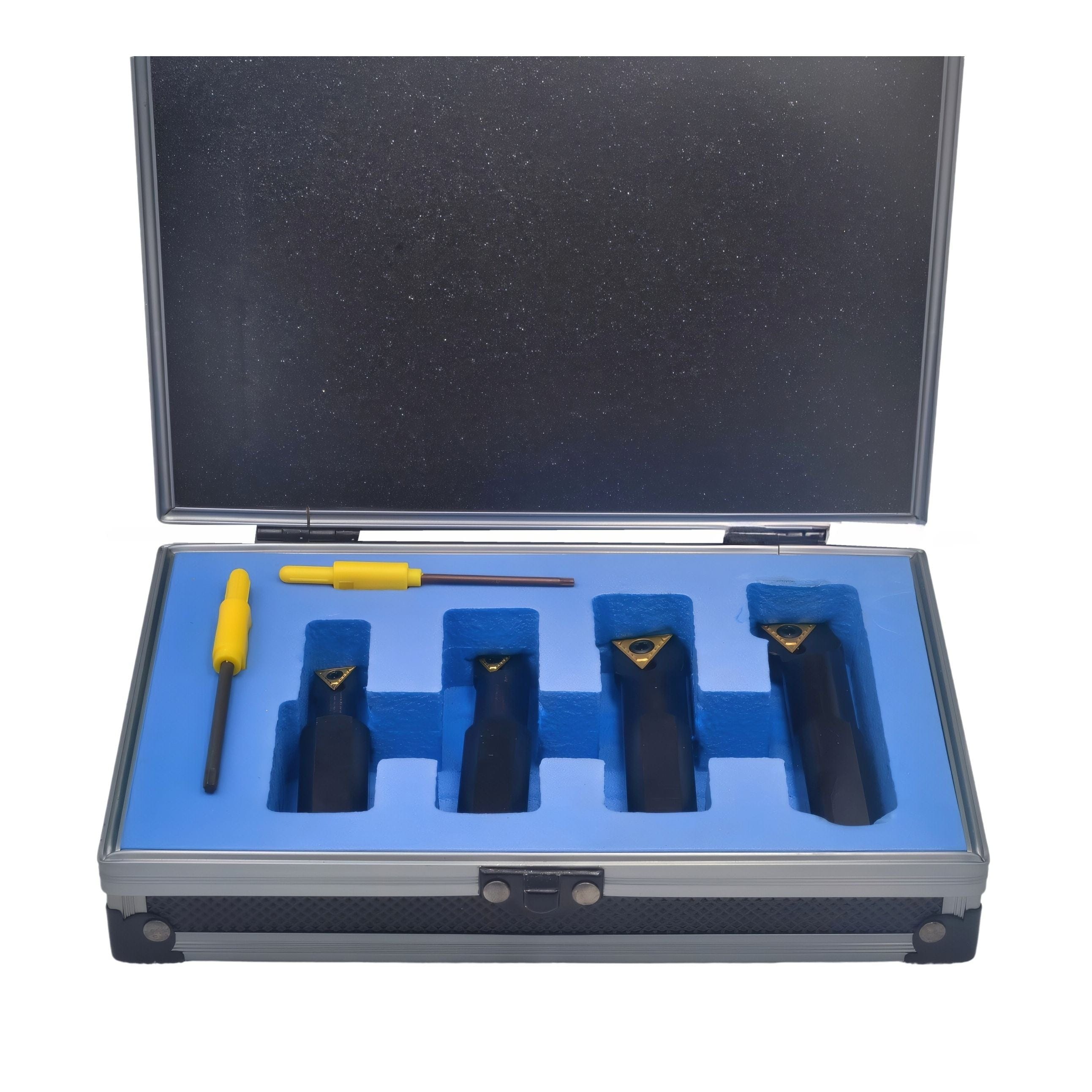Stubby Indexable Boring Bar 4 Piece Set 18 mm Shank-2