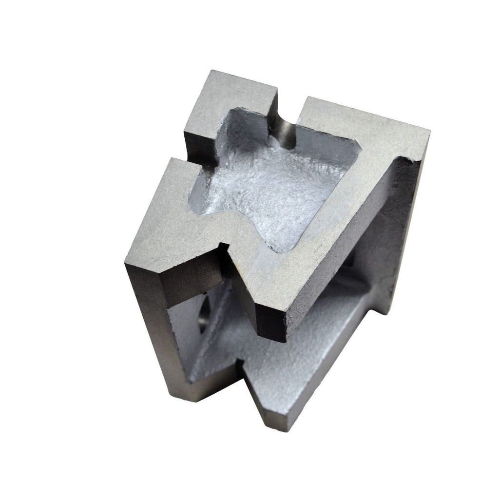 V Angle Plate 3x3x5" - Slotted and Webbed-3