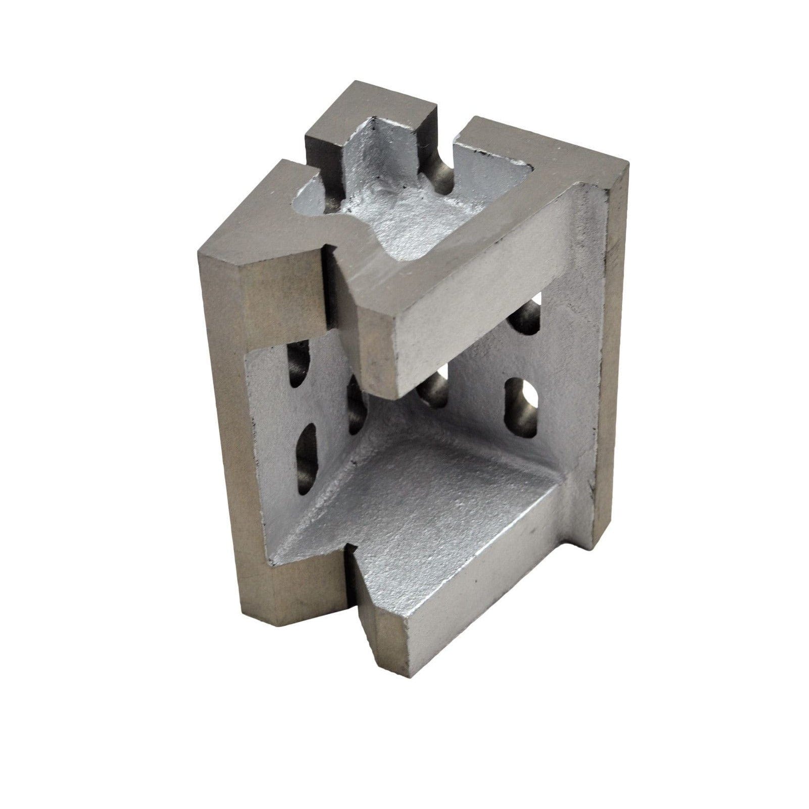 V Angle Plate 3x3x5" - Slotted and Webbed-2