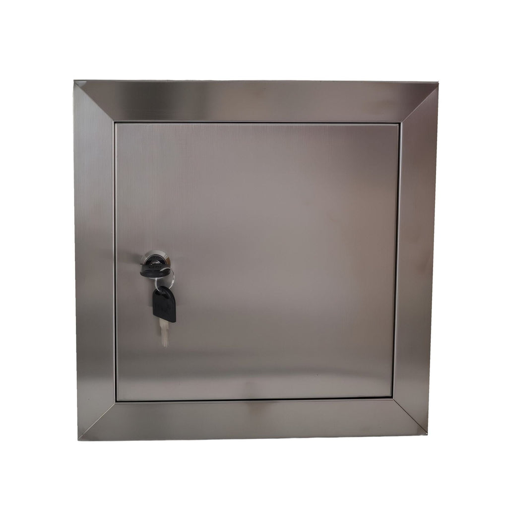 8″ (210mm) Stainless Steel Access Panel with Key Lock-1