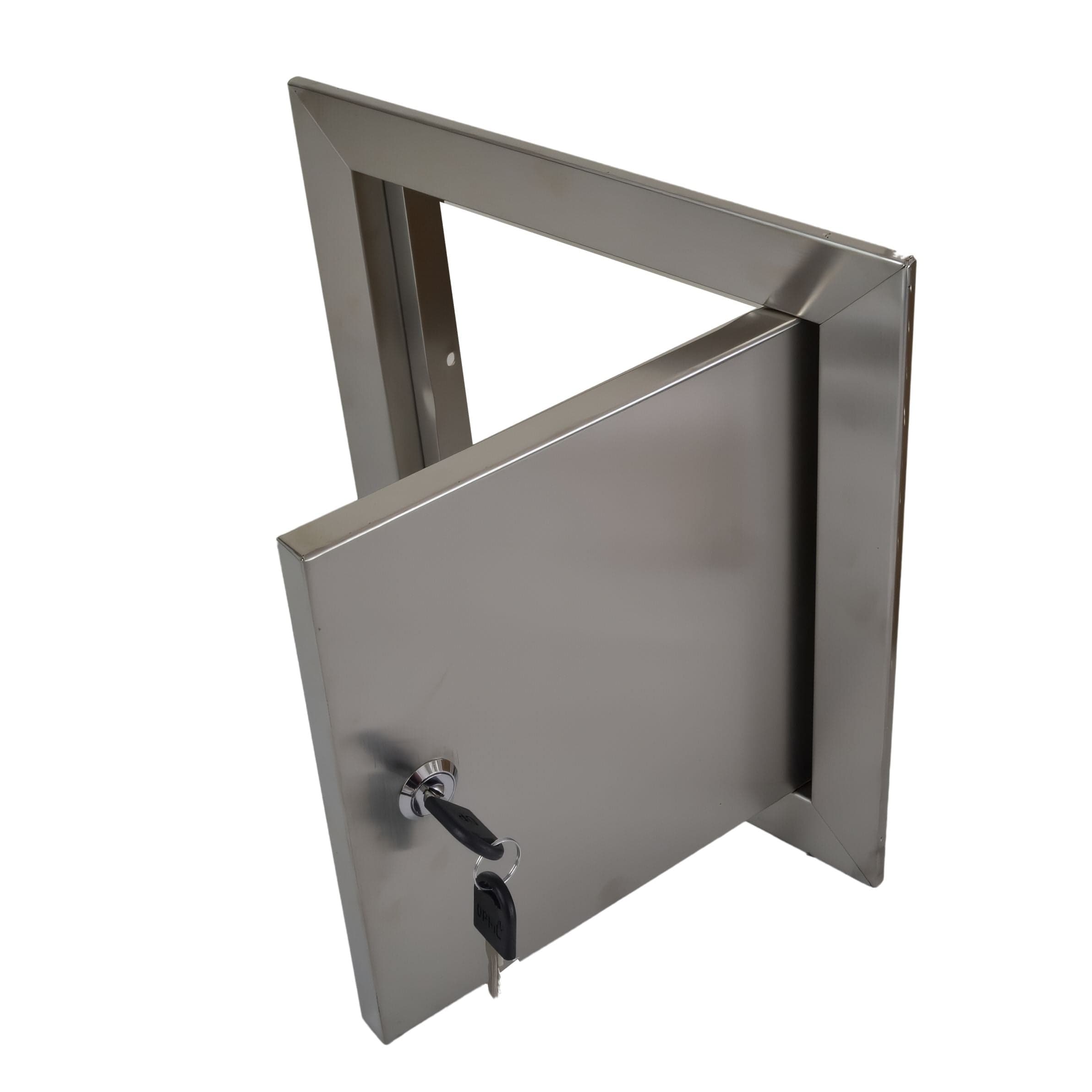 8″ (210mm) Stainless Steel Access Panel with Key Lock-0