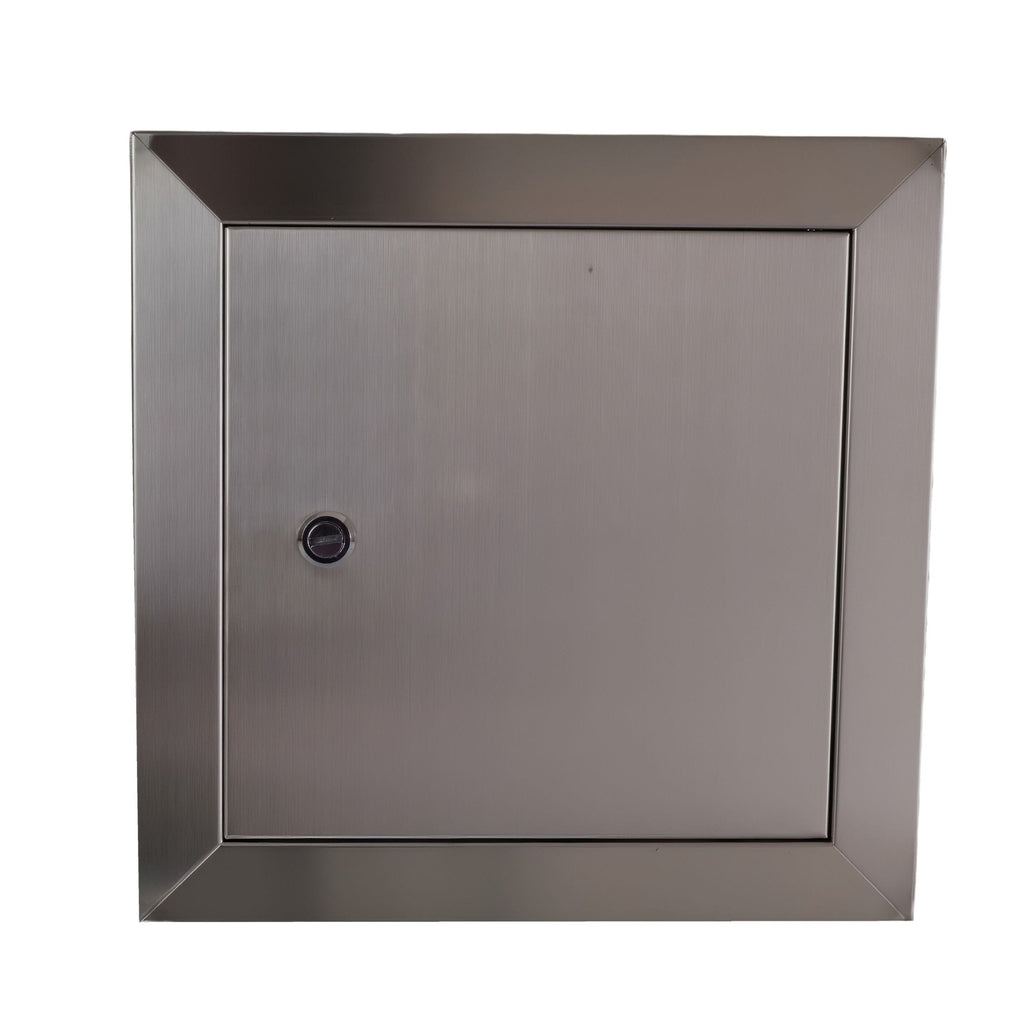 8″ (210mm) Stainless Steel Access Panel with Screw Lock-0