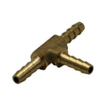 1/8" Three Way Brass Hose Barb Tee H4 Grab Kit-0