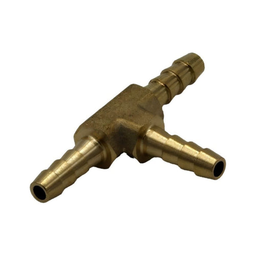 1/8" Three Way Brass Hose Barb Tee H4 Grab Kit-0