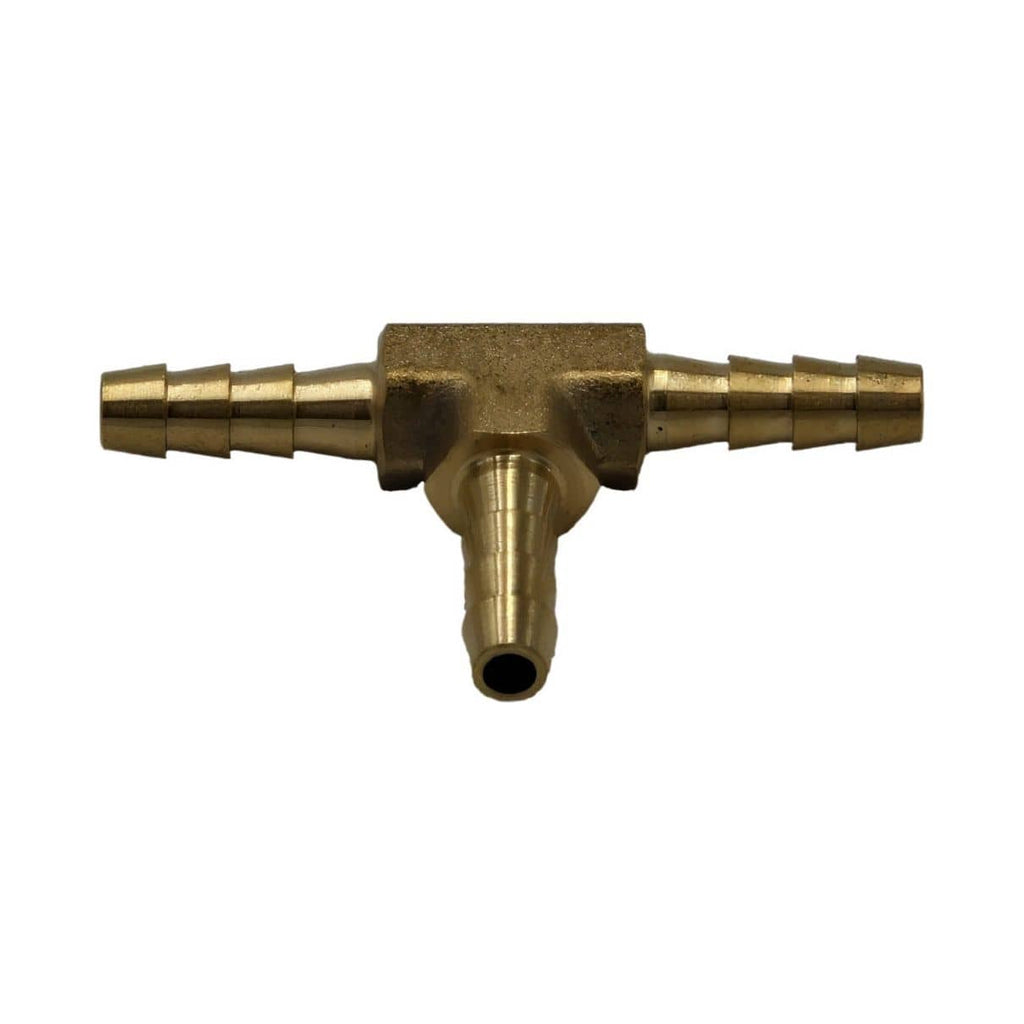 1/8" Three Way Brass Hose Barb Tee H4 Grab Kit-3